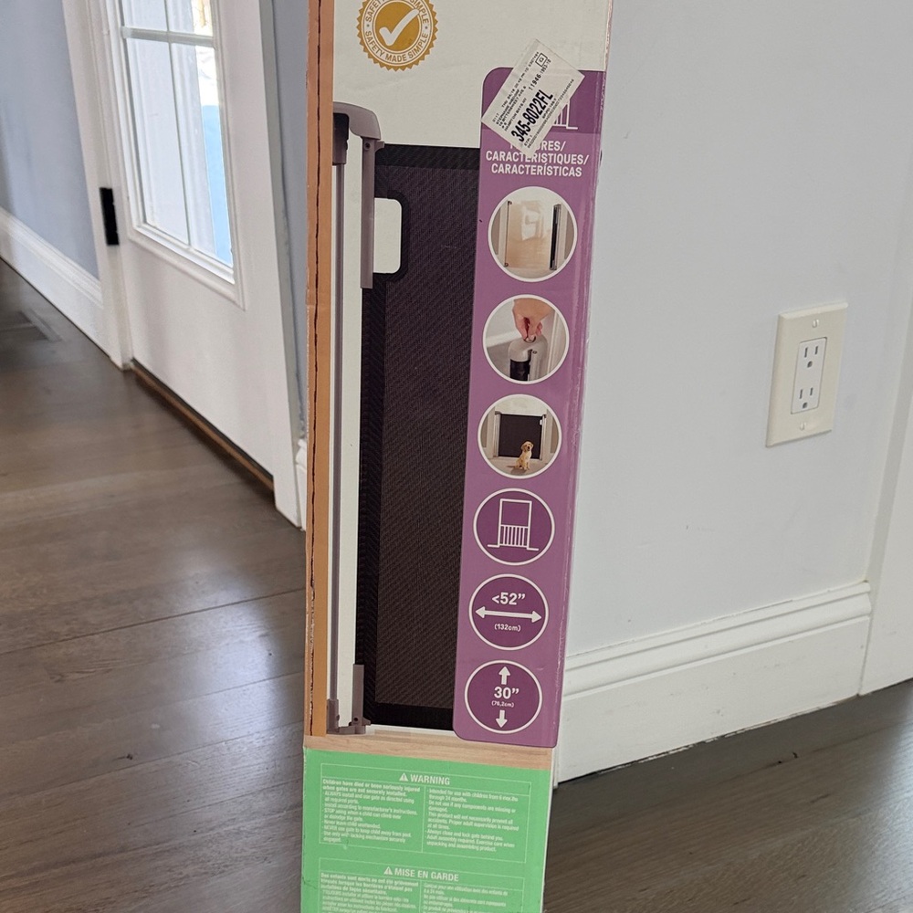 Black Baby Gate